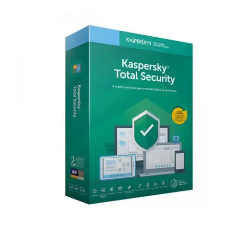 Antivírus Kaspersky Total Security 2026 - 1 ano - 1 dispositivo